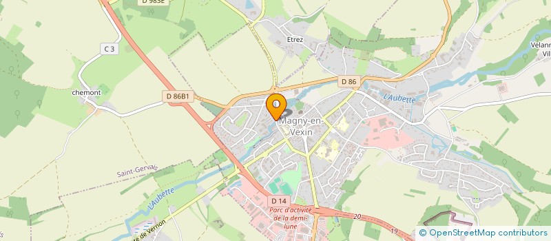 localisation de l'entreprise MONSIEUR ISMAEL HERIBI  MAGNY-EN-VEXIN