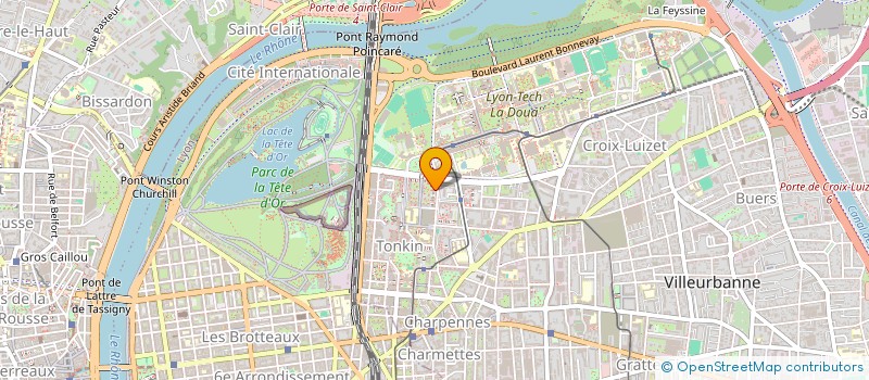 localisation de l'entreprise MONSIEUR ISMAEL HOSNI  VILLEURBANNE