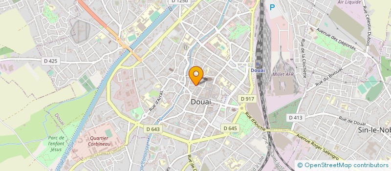 localisation de l'entreprise MONSIEUR ISMAEL IDBOUIGUIGUANE à DOUAI