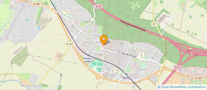 localisation de l'entreprise MONSIEUR ISMAEL ISFAOUI à NOISY-LE-ROI