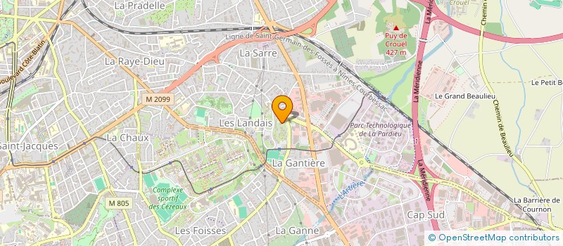 localisation de l'entreprise MONSIEUR ISMAEL ISMAEL IMAM MATLABI  CLERMONT-FERRAND