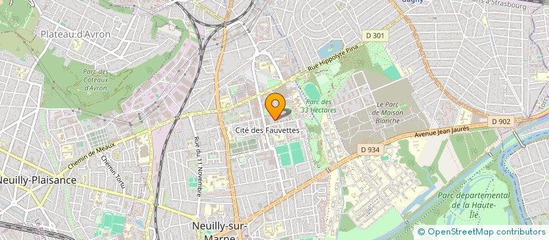 localisation de l'entreprise MONSIEUR ISMAEL JONATHAN BISSAFI MAZOUNGA à NEUILLY-SUR-MARNE