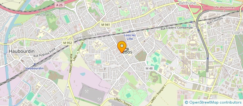 localisation de l'entreprise MONSIEUR ISMAEL KHARMOUDI  HAISNES