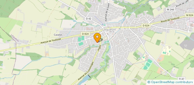 localisation de l'entreprise MONSIEUR ISMAEL KHELIFA MAHDJOUBI  LEGUEVIN