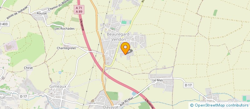 localisation de l'entreprise MONSIEUR ISMAEL KHOUTRI  BEAUREGARD-VENDON