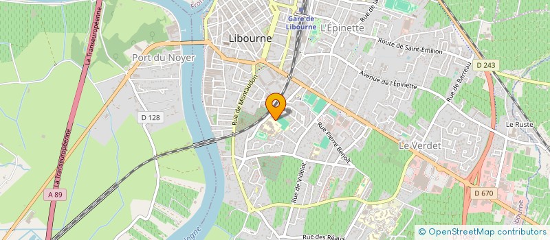 localisation de l'entreprise MONSIEUR ISMAEL KLIEN  LIBOURNE