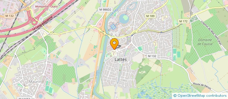 localisation de l'entreprise MONSIEUR ISMAEL KONE à LATTES