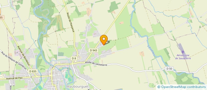 localisation de l'entreprise MONSIEUR ISMAEL LAFFONT  MAUBOURGUET