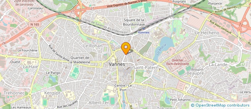 localisation de l'entreprise MONSIEUR ISMAEL LANDAUER à VANNES