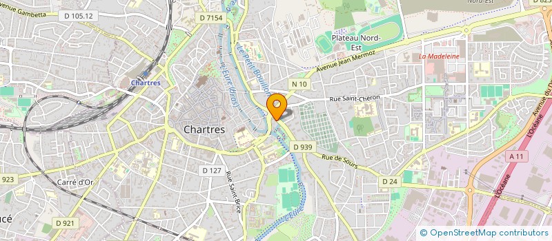 localisation de l'entreprise MONSIEUR ISMAEL LAZRAG à CHARTRES