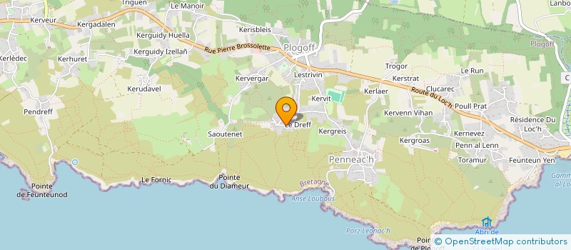 localisation de l'entreprise MONSIEUR ISMAEL LE RUNIGO  PLOUHINEC