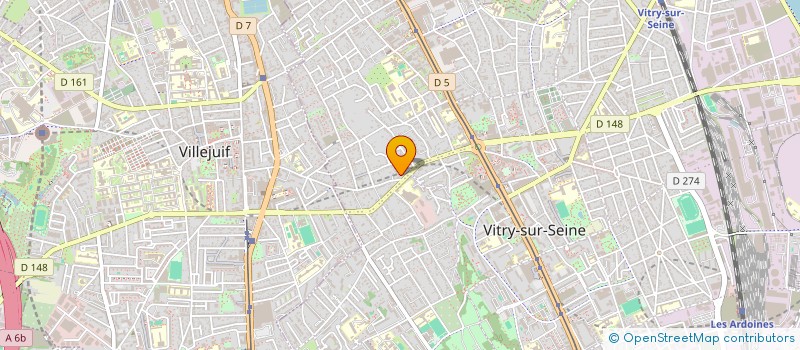 localisation de l'entreprise MONSIEUR ISMAEL LECONTE  VITRY-SUR-SEINE