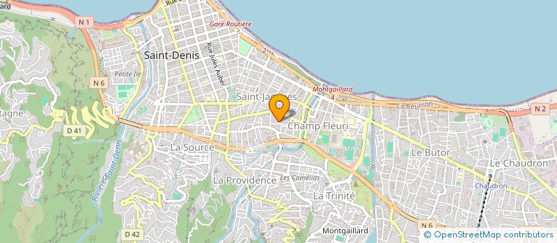 localisation de l'entreprise MONSIEUR ISMAEL LOCATE  SAINT-DENIS