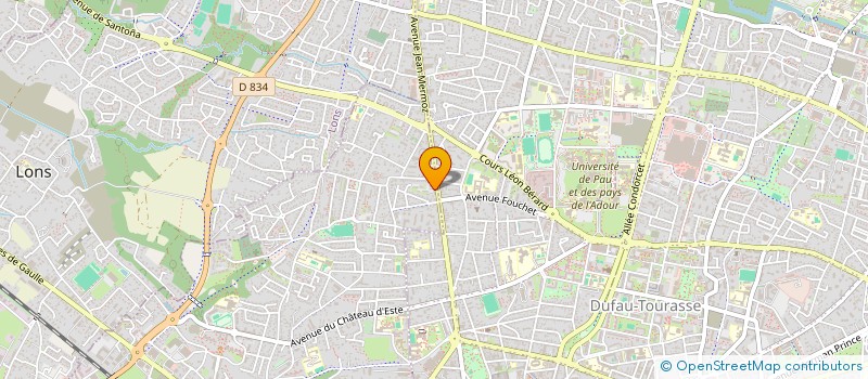 localisation de l'entreprise MONSIEUR ISMAEL LORENZO FERNANDEZ  BILLERE