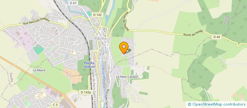 localisation de l'entreprise MONSIEUR ISMAEL MAOUI  PAVILLY