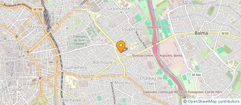 localisation de l'entreprise MONSIEUR ISMAEL MECHI à TOULOUSE