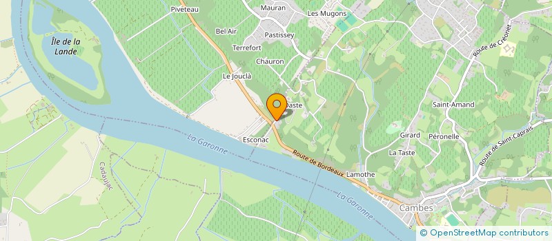 localisation de l'entreprise MONSIEUR ISMAEL MESSAOUDI-BAZILE  BORDEAUX