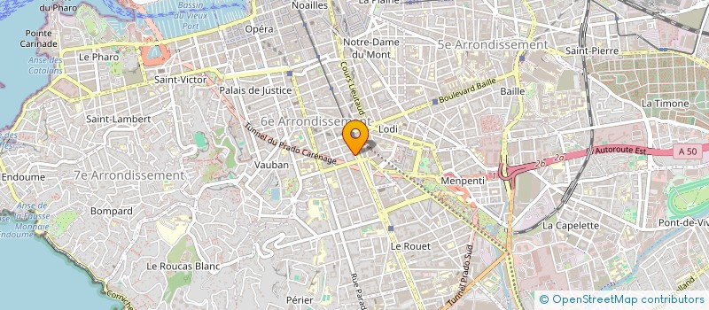 localisation de l'entreprise MONSIEUR ISMAEL MEZITI  MARSEILLE