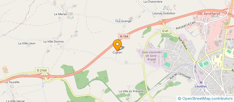 localisation de l'entreprise MONSIEUR ISMAEL MIQUEL à LOUDEAC