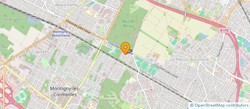 localisation de l'entreprise MONSIEUR ISMAEL MMADI  FRANCONVILLE