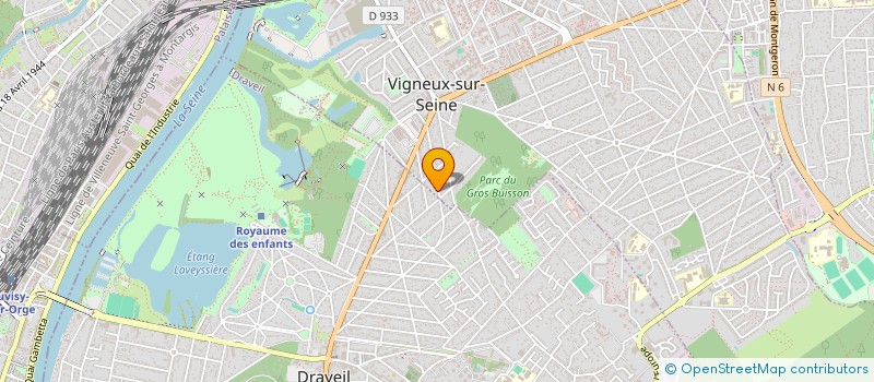 localisation de l'entreprise MONSIEUR ISMAEL MORGADO DO NASCIMENTO à VIGNEUX-SUR-SEINE