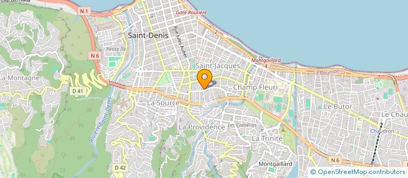 localisation de l'entreprise MONSIEUR ISMAEL MOUSSA à SAINT-DENIS