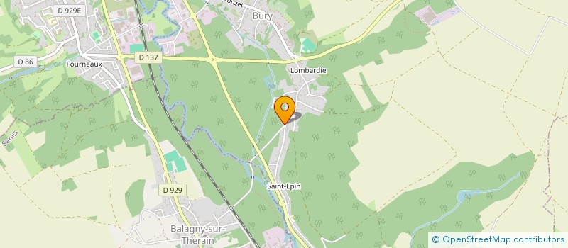 localisation de l'entreprise MONSIEUR ISMAEL NAVE POVOA ISMAEL  BURY