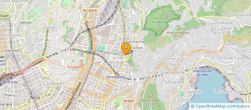 localisation de l'entreprise MONSIEUR ISMAEL NGAZZOU  NICE