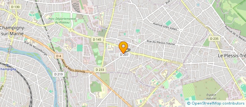 localisation de l'entreprise MONSIEUR ISMAEL NIANGANE à CHAMPIGNY-SUR-MARNE