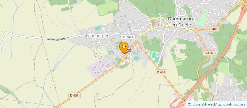 localisation de l'entreprise MONSIEUR ISMAEL PAISLEY  LONGPERRIER