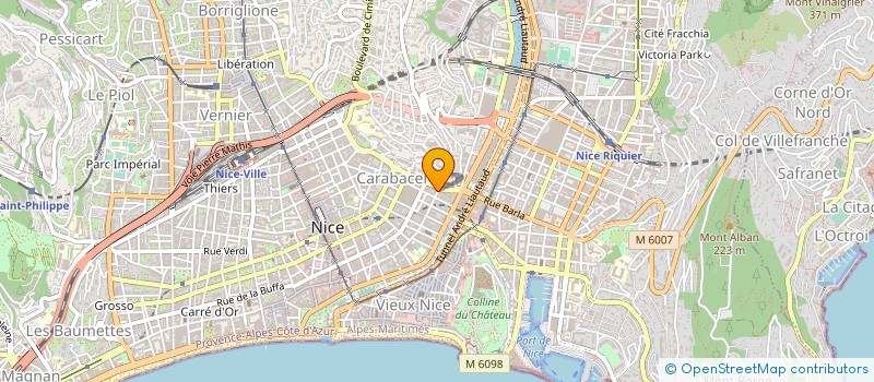 localisation de l'entreprise MONSIEUR ISMAEL RAFAI à NICE
