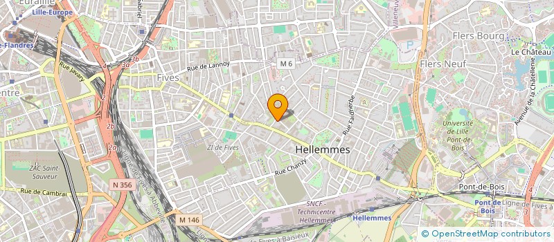 localisation de l'entreprise MONSIEUR ISMAEL SACKO  LILLE