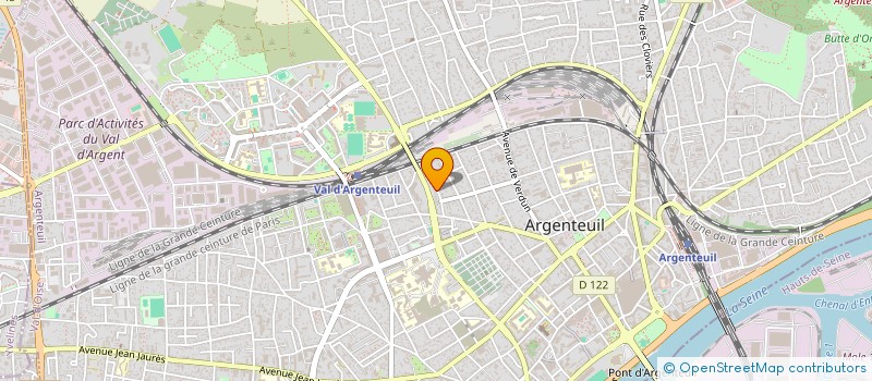 localisation de l'entreprise MONSIEUR ISMAEL SAID  ARGENTEUIL