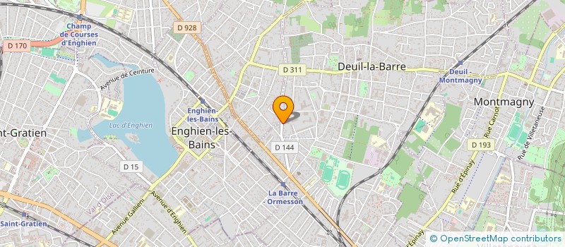 localisation de l'entreprise MONSIEUR ISMAEL SAMASSA  DEUIL-LA-BARRE