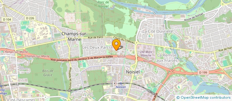 localisation de l'entreprise MONSIEUR ISMAEL SAMBU  NOISIEL