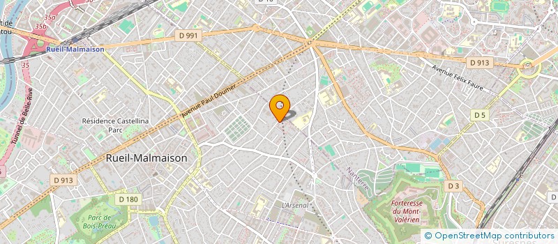 localisation de l'entreprise MONSIEUR ISMAEL SASSI à RUEIL-MALMAISON