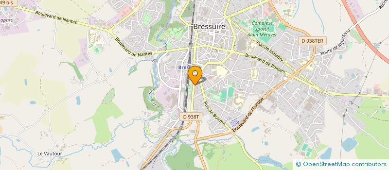 localisation de l'entreprise MONSIEUR ISMAEL SEKOU DOUMBIA  BRESSUIRE