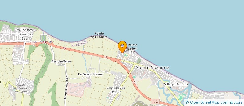 localisation de l'entreprise MONSIEUR ISMAEL SIDDARMYA à SAINTE-SUZANNE