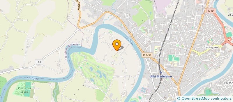 localisation de l'entreprise MONSIEUR ISMAEL SIGLER  ALBI