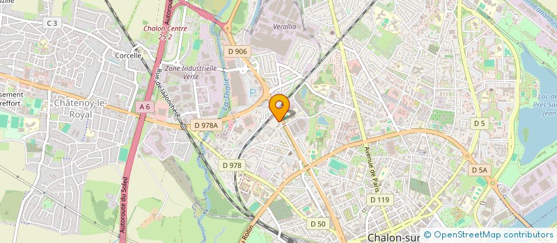 localisation de l'entreprise MONSIEUR ISMAEL SOUAL  CHALON-SUR-SAONE