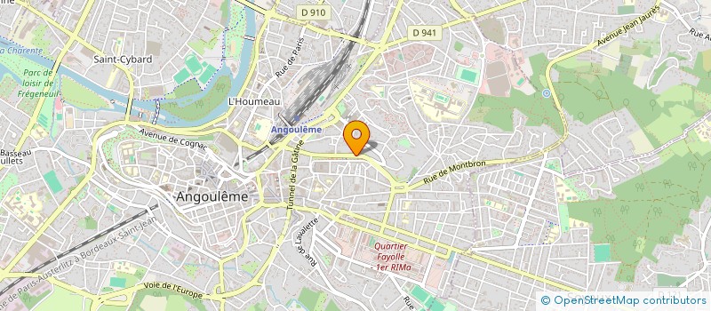 localisation de l'entreprise MONSIEUR ISMAEL SOUF à ANGOULEME