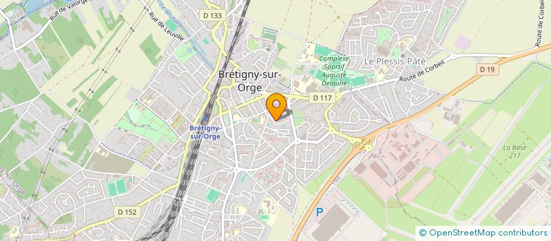 localisation de l'entreprise MONSIEUR ISMAEL SOUMAHORO-SAXEMARD à BRETIGNY-SUR-ORGE