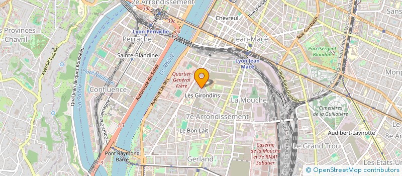 localisation de l'entreprise MONSIEUR ISMAEL SOW  LYON