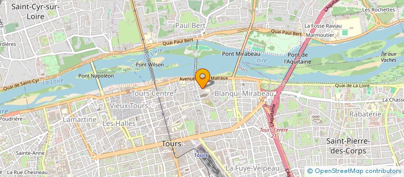 localisation de l'entreprise MONSIEUR ISMAEL SOW  TOURS