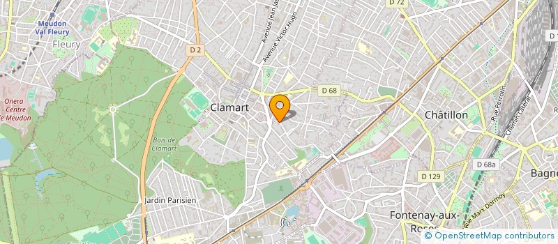 localisation de l'entreprise MONSIEUR ISMAEL SQALLI  CLAMART