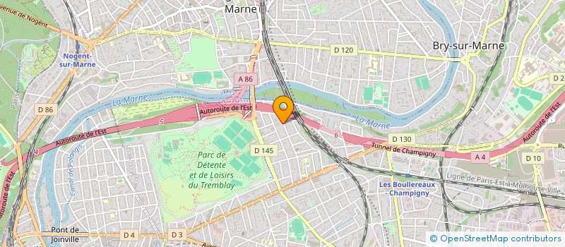 localisation de l'entreprise MONSIEUR ISMAEL TOURE à CHAMPIGNY-SUR-MARNE