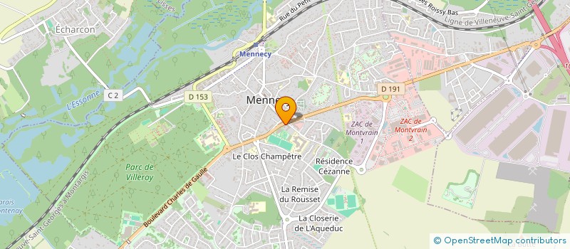 localisation de l'entreprise MONSIEUR ISMAEL TOURELLES à MENNECY