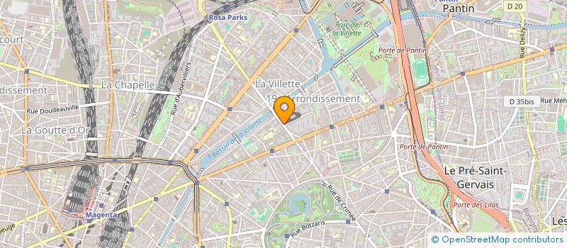 localisation de l'entreprise MONSIEUR ISMAEL TRAORE  PARIS