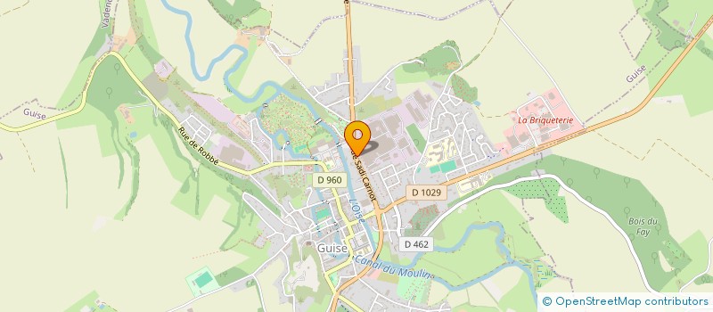 localisation de l'entreprise MONSIEUR ISMAEL XHULLIJAJ  GUISE