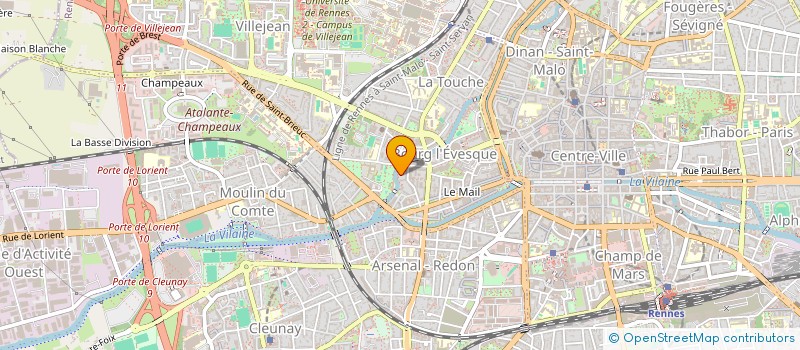 localisation de l'entreprise MONSIEUR ISMAIL ABAAKIL  RENNES